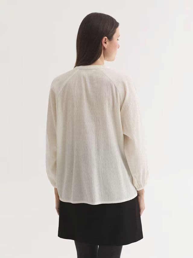 Blusa bambula jacquard - Imagen 2