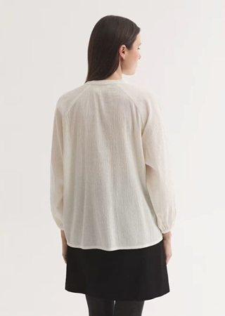 Blusa bambula jacquard - Imagen 2