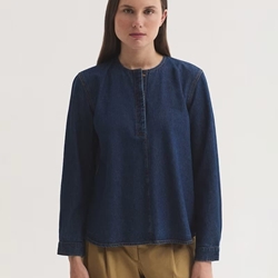Blusa denim - Imagen 1