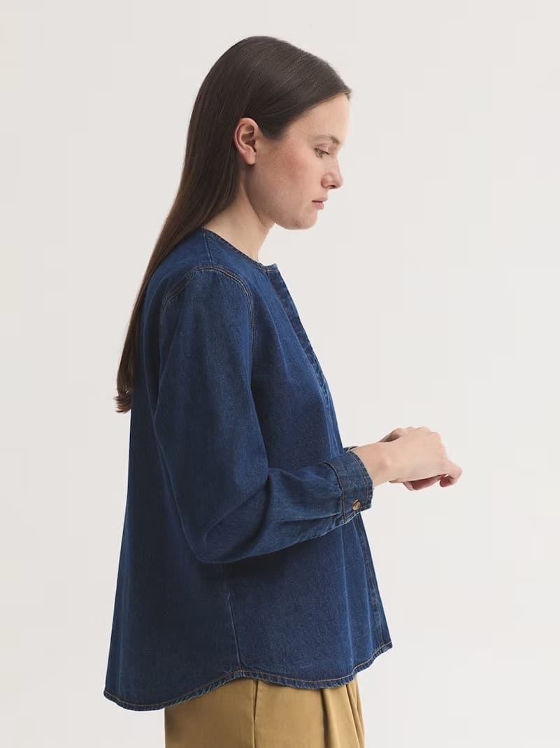 Blusa denim - Imagen 3