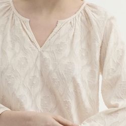 Blusa jacquard devor - Imagen 2