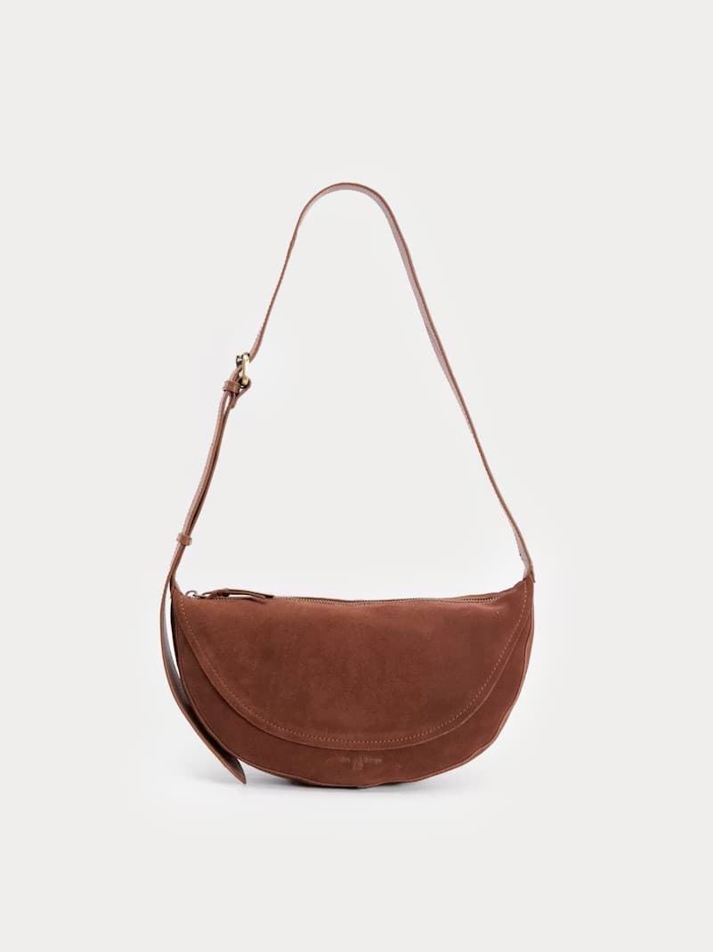 Bolso góndola piel serraje - Imagen 3