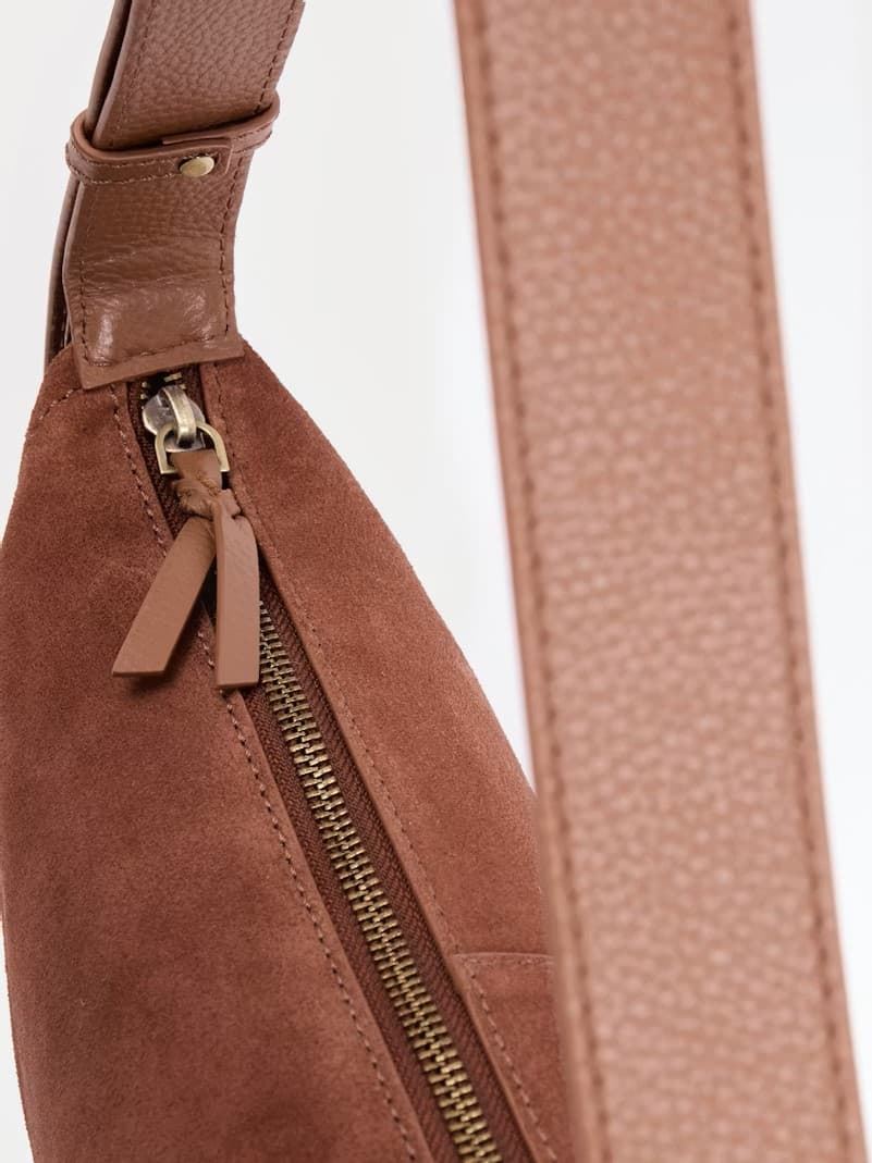 Bolso góndola piel serraje - Imagen 5