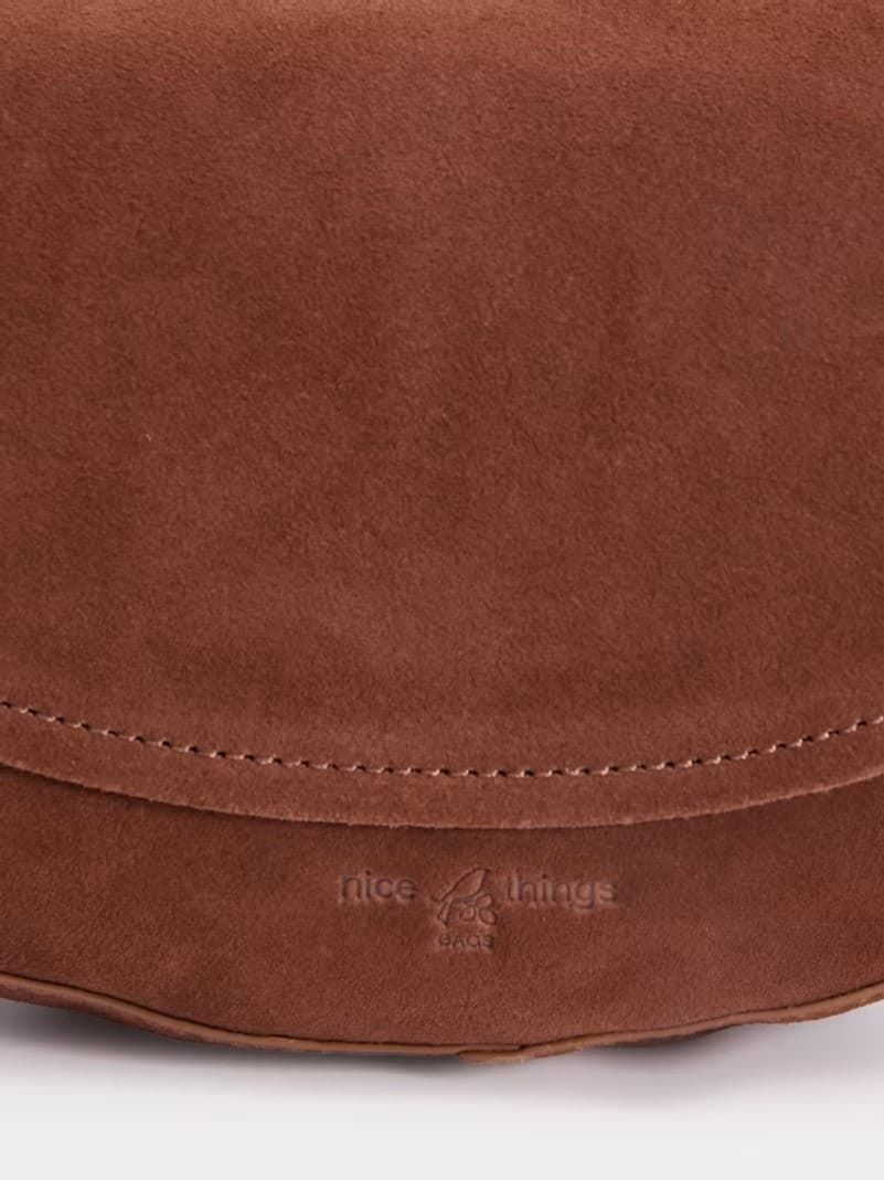 Bolso góndola piel serraje - Imagen 6