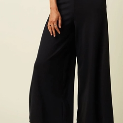 Border Palazzo Cropped Pants Milano Uni - Imagen 1