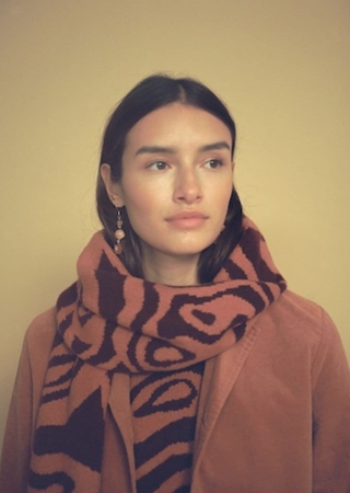 Bufanda jacquard - Imagen 1