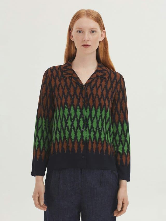 Camisa "Endless column panneau print" - Imagen 2