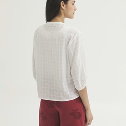 Camisa jacquard de cuadros - Imagen 2