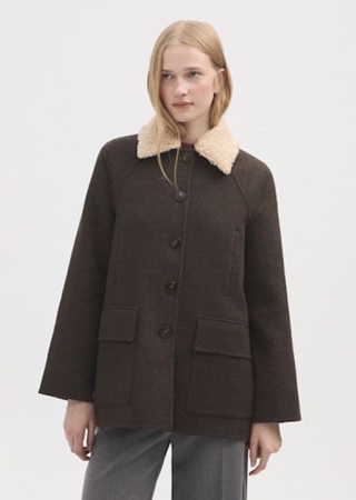 Chaqueta cuello borreguito - Imagen 1