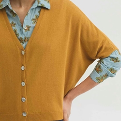 Chaqueta cuello pico - Imagen 1