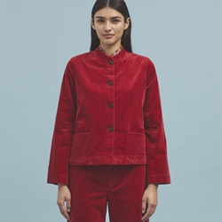 Chaqueta de pana cuello mao - Imagen 1
