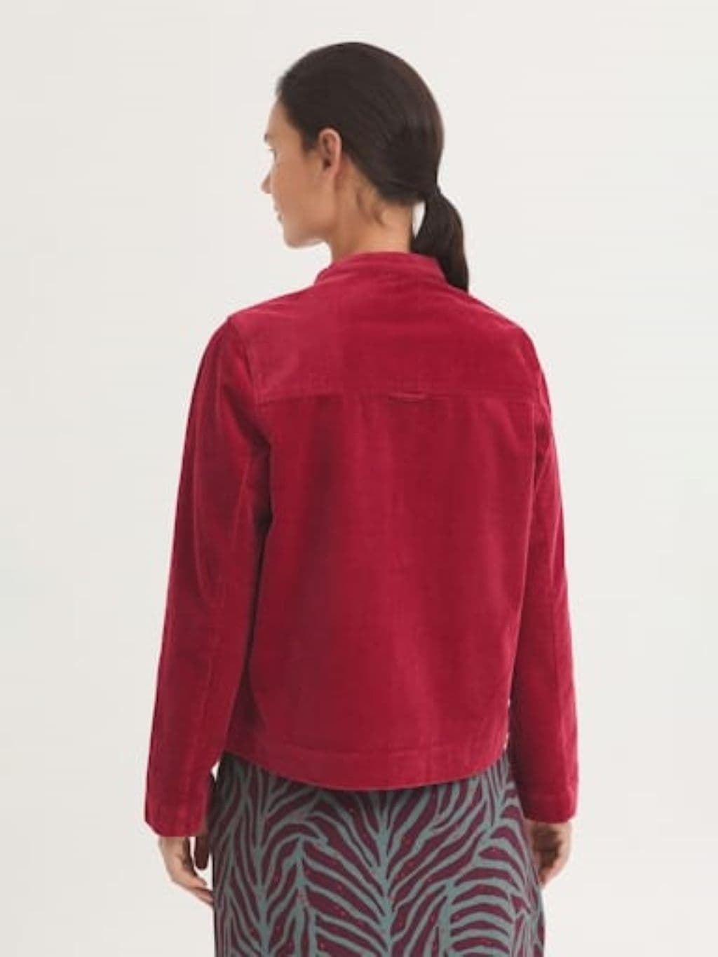 Chaqueta de pana cuello mao - Imagen 2