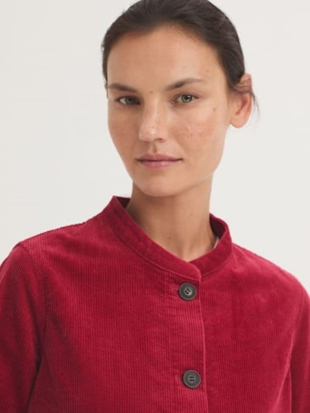 Chaqueta de pana cuello mao - Imagen 3