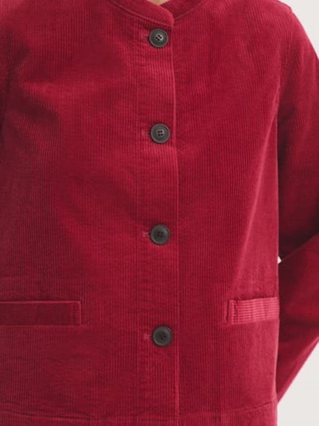 Chaqueta de pana cuello mao - Imagen 4