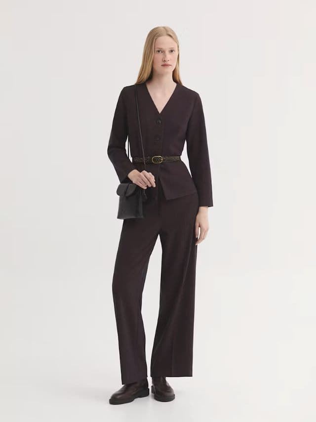 Chaqueta jaspeada super stretch - Imagen 5