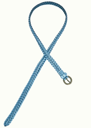 Cinturón trenzado con purpurina - Imagen 1