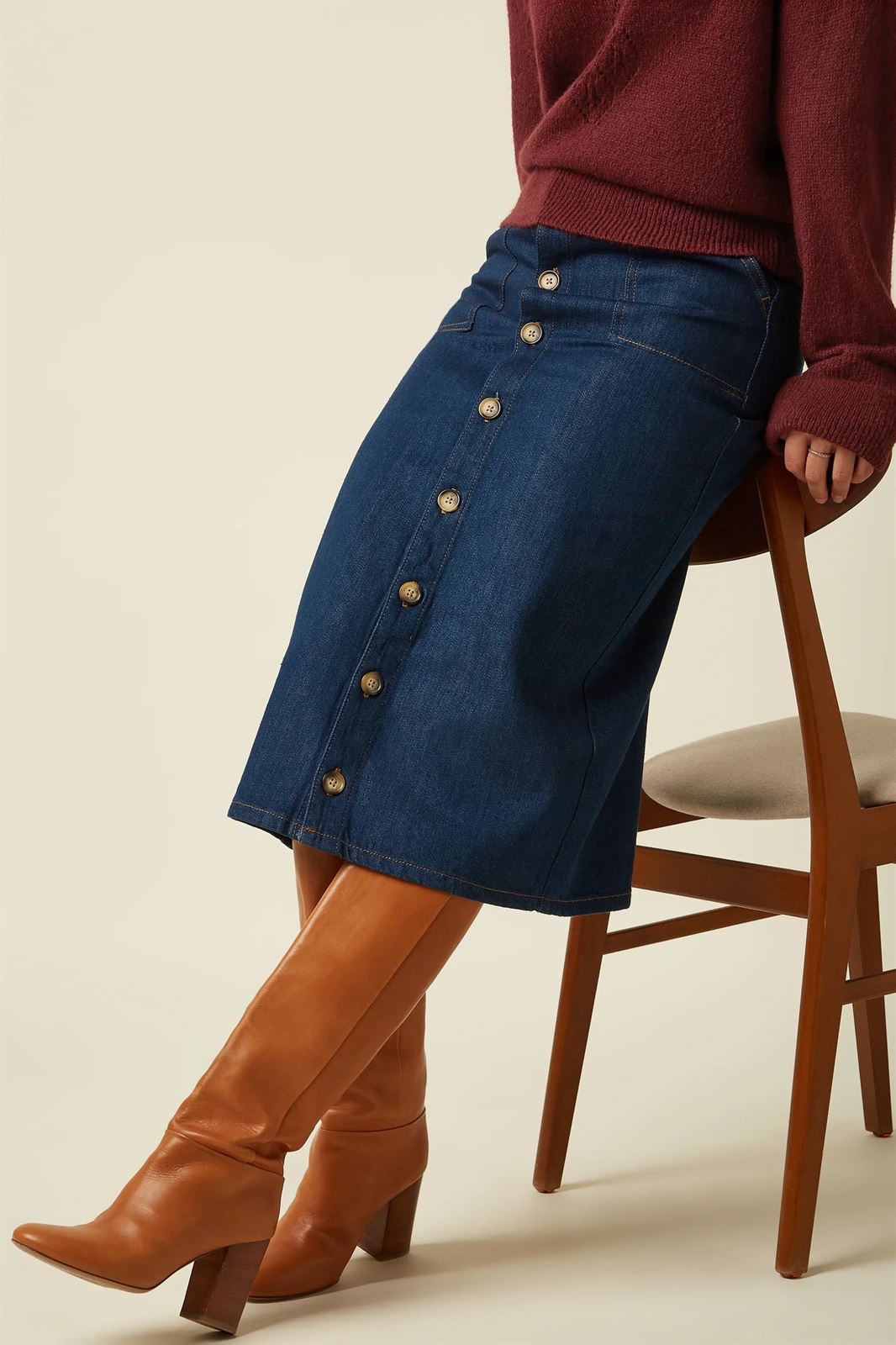 Dana Skirt Soul Denim - Imagen 1