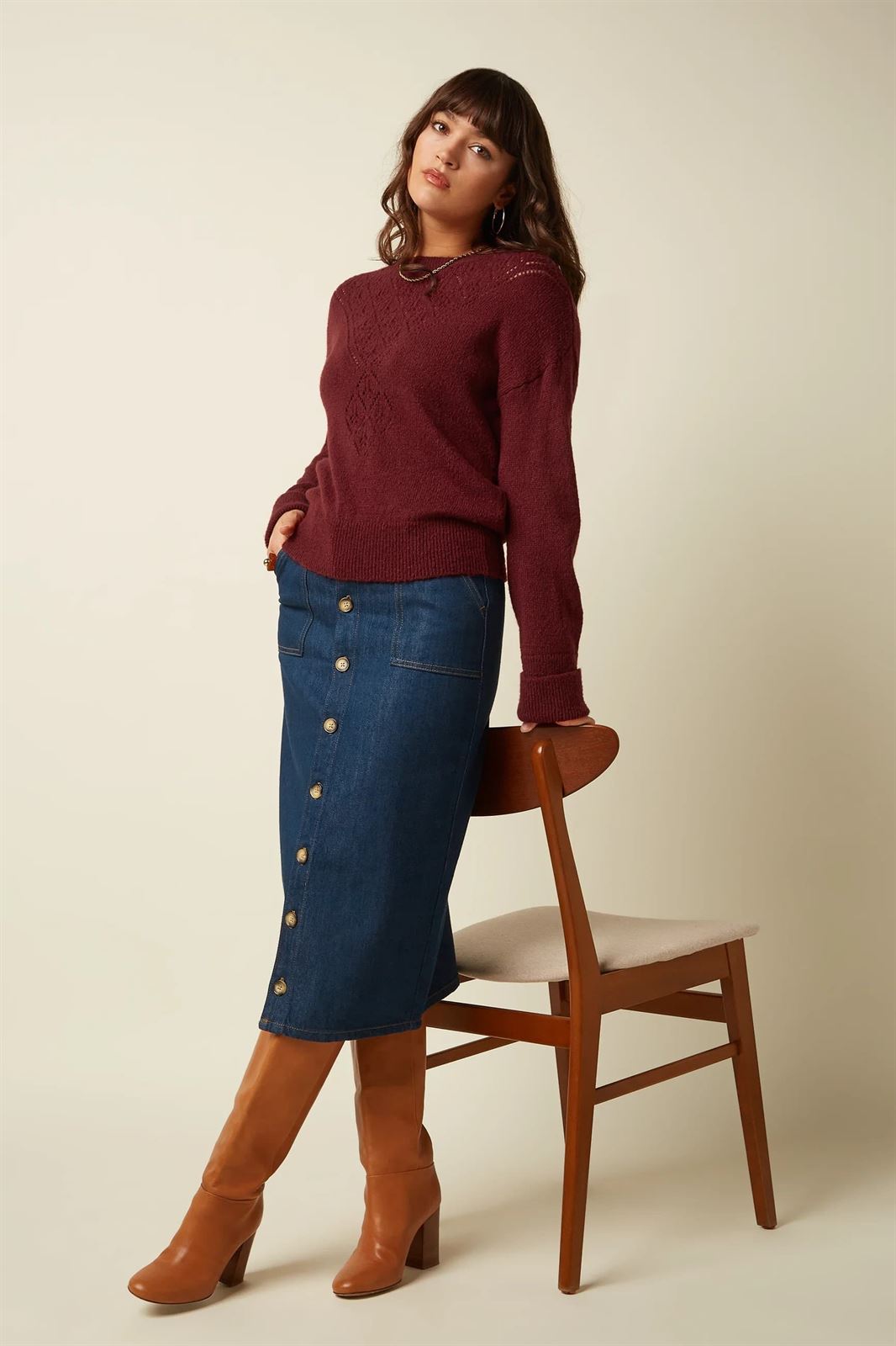 Dana Skirt Soul Denim - Imagen 2