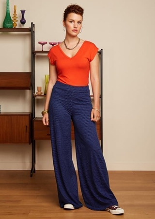 Doble V Top Uni Rib - Imagen 2