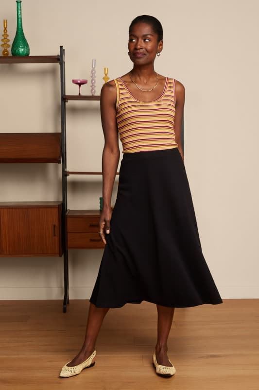 Falda juno milano crepe - Imagen 1