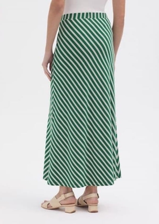 Falda larga rayas al bies - Imagen 2