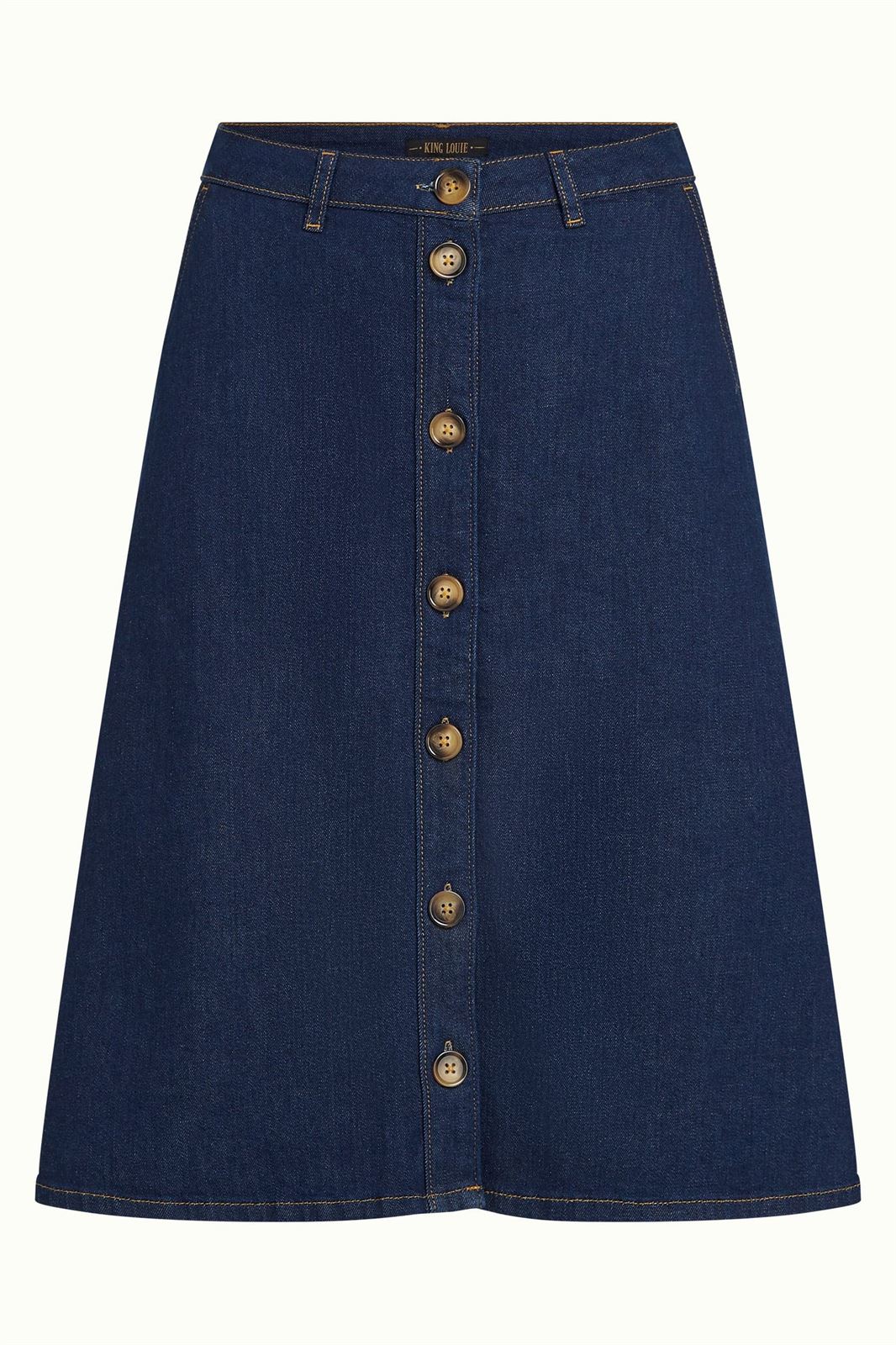 Falda Marie Onyx Denim - Imagen 4