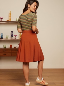 Falda serena milano crepe - Imagen 2