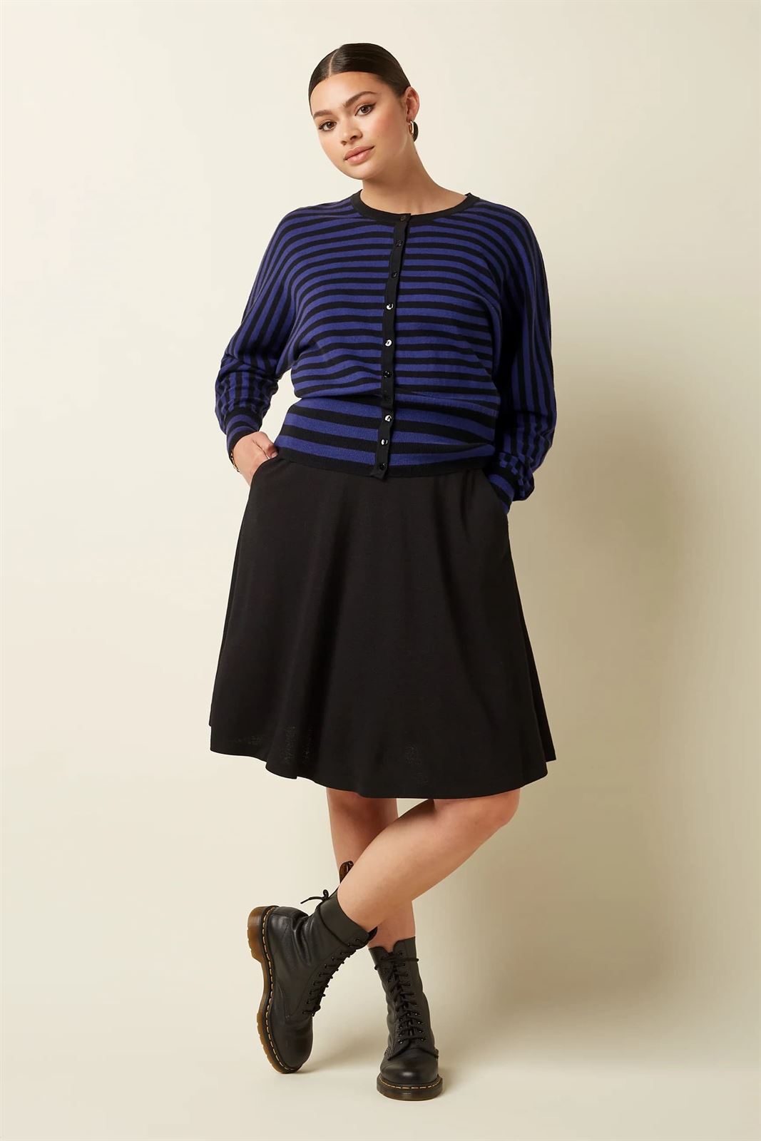 Falda Serena Milano Crepe - Imagen 1