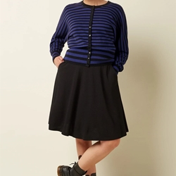 Falda Serena Milano Crepe - Imagen 1