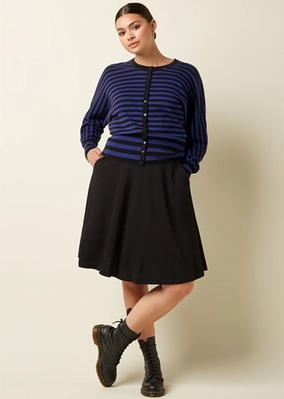 Falda Serena Milano Crepe - Imagen 1