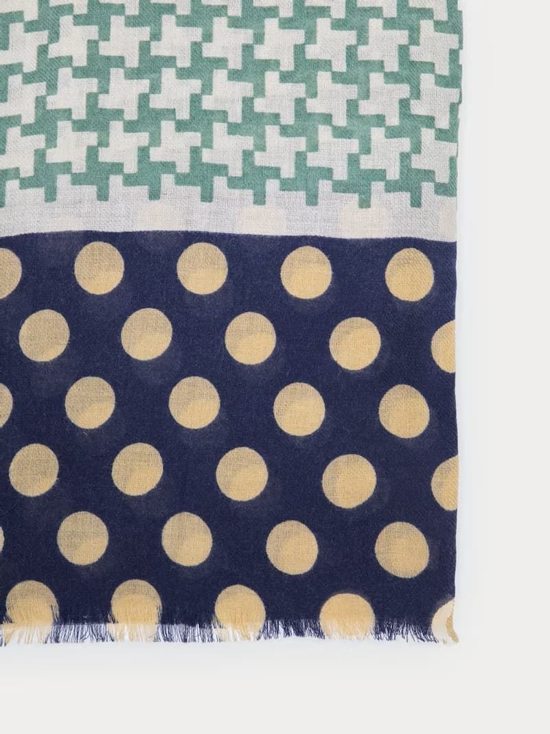 Fular Dots & Houndstooth - Imagen 3