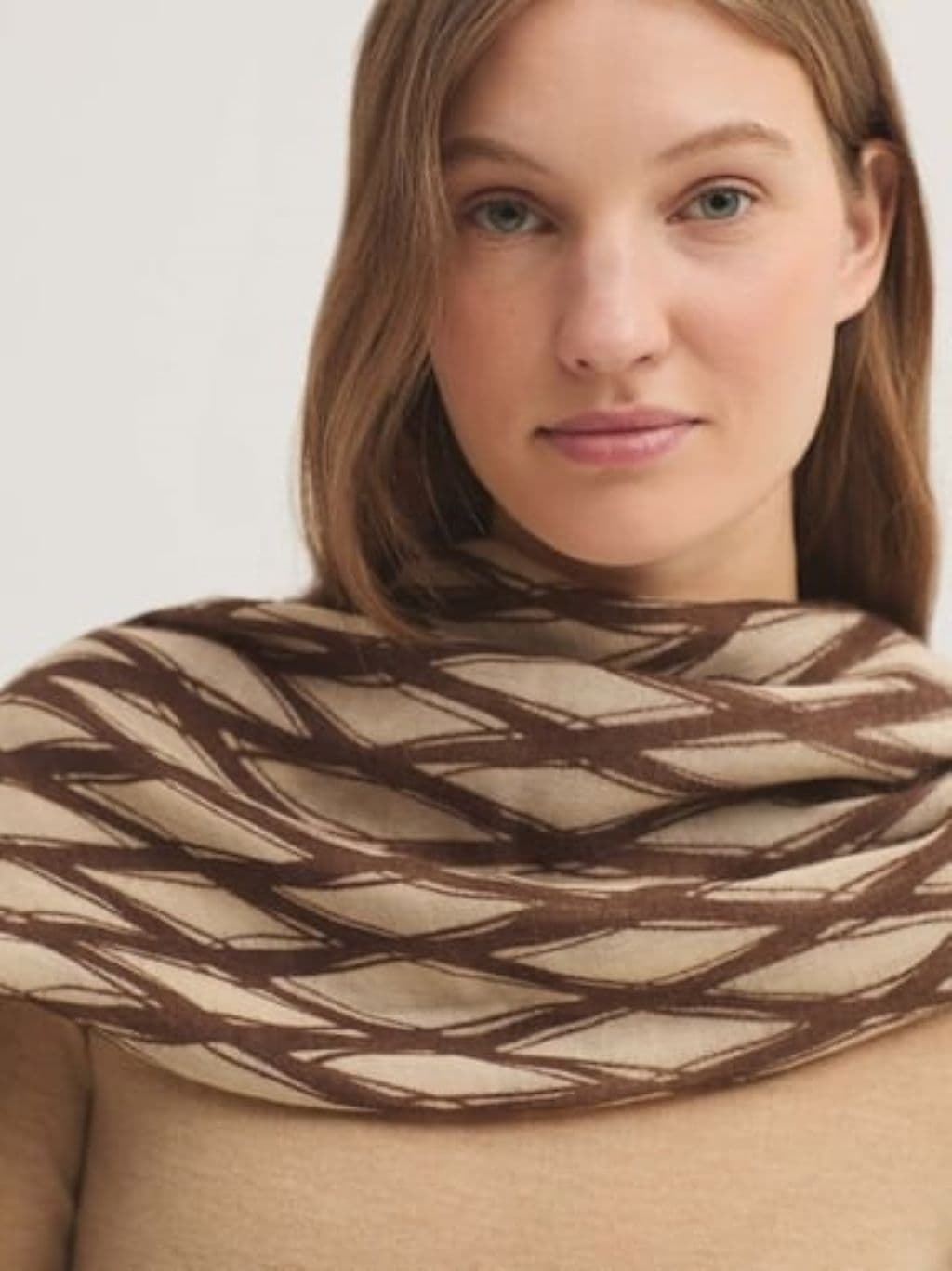 Fular estampado Diamonds - Imagen 1