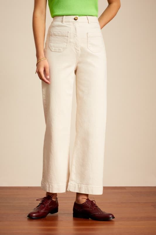 HIGH WAIST POCKET PANTS DIDIER DENIM - Imagen 1