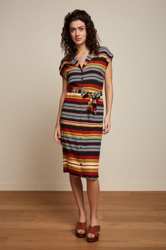 Irene vestido maxim stripe - Imagen 2