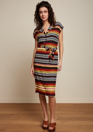 Irene vestido maxim stripe - Imagen 2