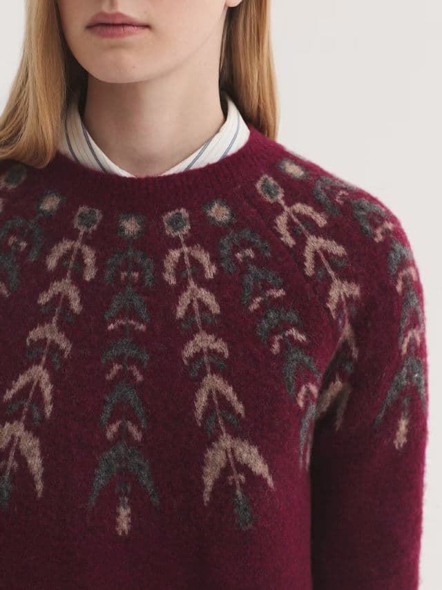 Jersey cuello redondo con greca - Imagen 3