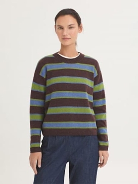 Jersey de lana a rayas - Imagen 1