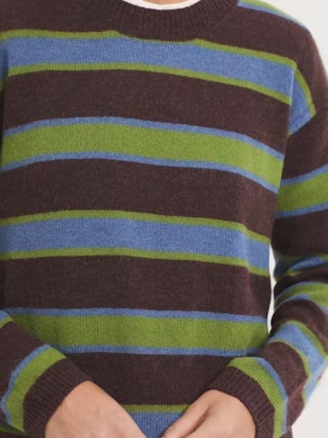 Jersey de lana a rayas - Imagen 3