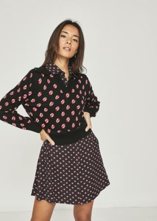 Jersey jengibre negro mariquitas - Imagen 1