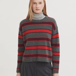 Jersey rayas en lana - Imagen 1
