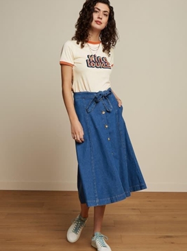 Judy skirt falda chambray - Imagen 1