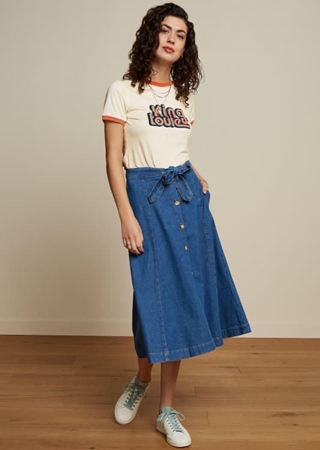 Judy skirt falda chambray - Imagen 1