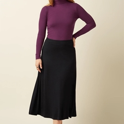 Juno Midi Skirt Milano Crepe - Imagen 2