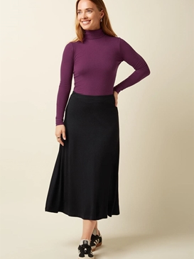 Juno Midi Skirt Milano Crepe - Imagen 2