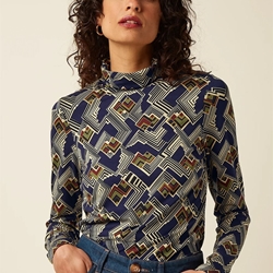 Leia de la camiseta de cuello enrollable - Imagen 1