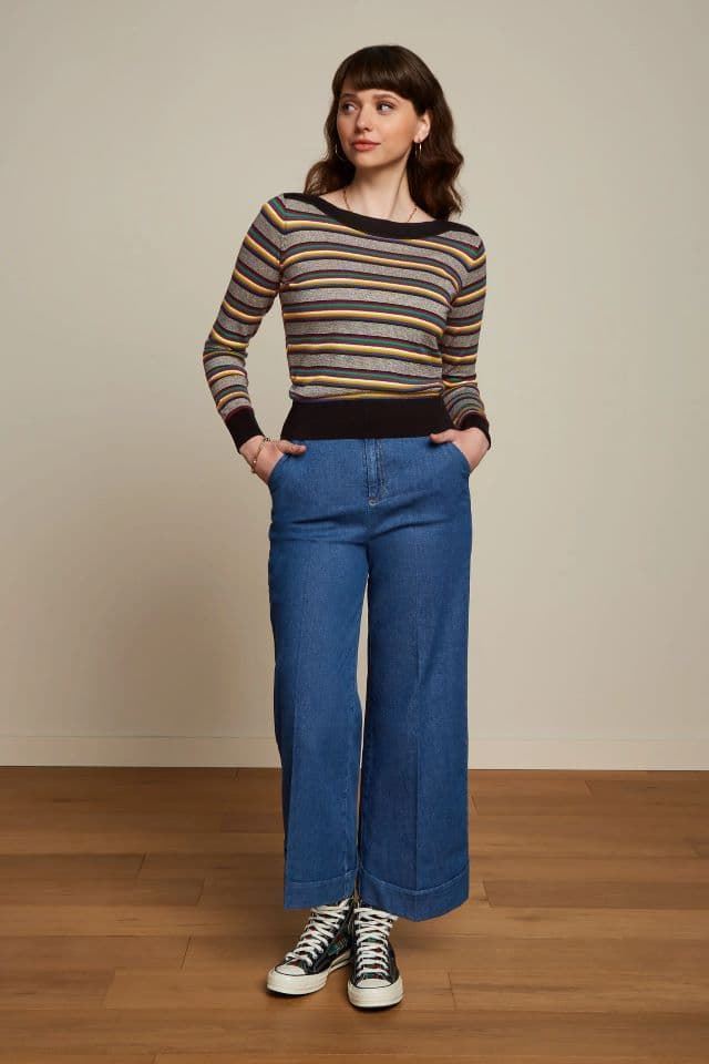 Lisa culotte chambray - Imagen 1