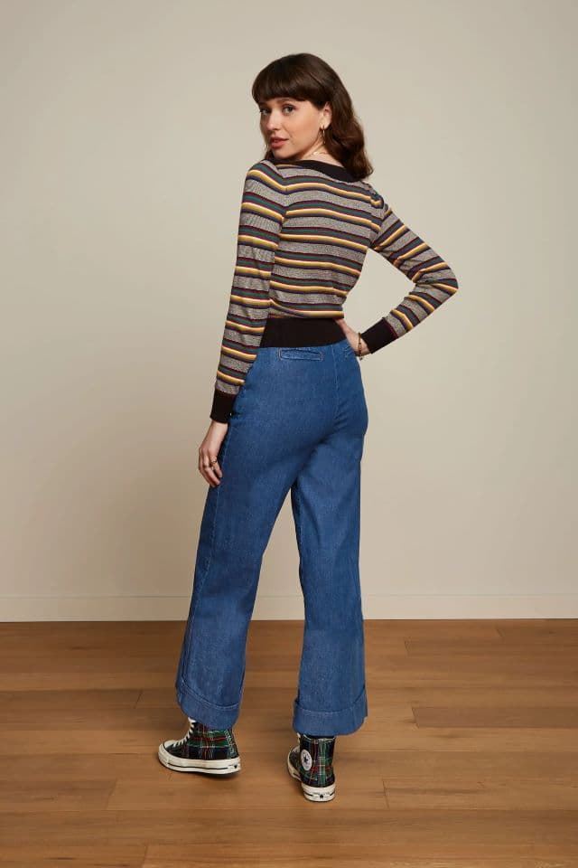 Lisa culotte chambray - Imagen 2