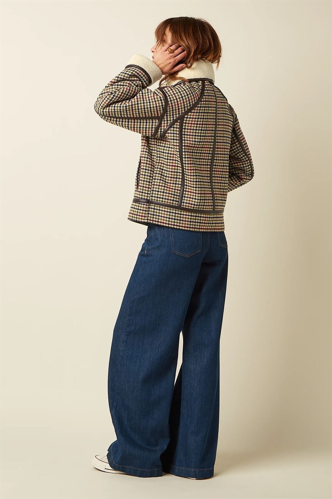 Monia Coat Basso Check - Imagen 2