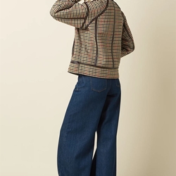 Monia Coat Basso Check - Imagen 2