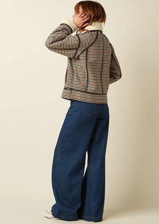 Monia Coat Basso Check - Imagen 2